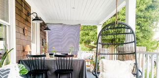 Цветочное крыльцо