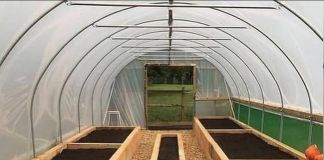 Обустройство тeплиц внутри