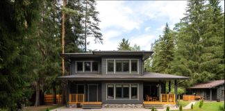 Загородный дом с мужским характером