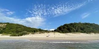 Glampoint на берегу Балтийского моря