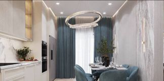 Современный дизайн-проект кухни