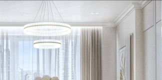 Светлый дизайн в современном стиле