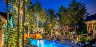 Стационарный бассейн для дачи