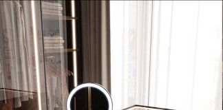 Проект спальни с гардеробной