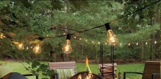 Костровая зона на участке