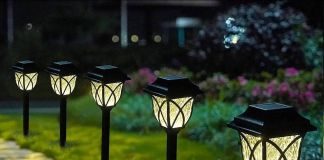 Освещение садовых дорожек