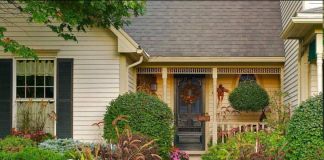 Дизайн участка перед домом