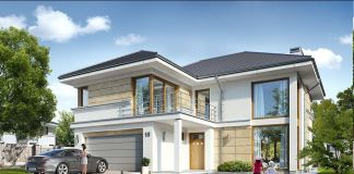 Проект двухэтажного дома со вторым светом: 251 кв.м