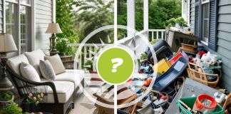 Интерьер веранды в доме