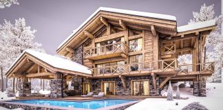 Стиль шале загородного дома