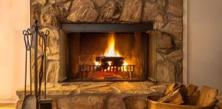 Как построить камин в доме