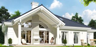 Проект дома на 4 спальни