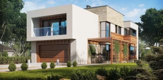 Дом в хайтек стиле