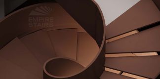 Производство лестниц на металлокаркасе