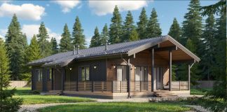 Проект дома Беломорск